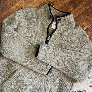 Sage Green Victoria’s Secret PINK Sherpa